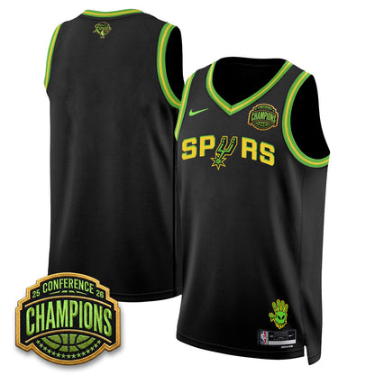 SAS 2026 Basketball Finals Alien Style Vapor Jersey - Stitched