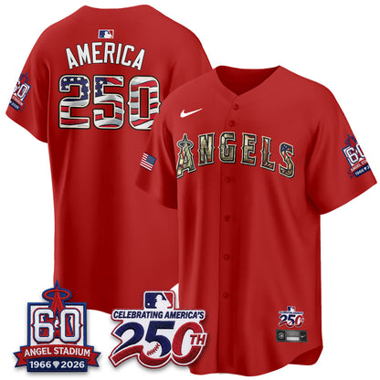 LAA 2026 Independence Day USA Vapor Limited Jersey - Stitched-NQD