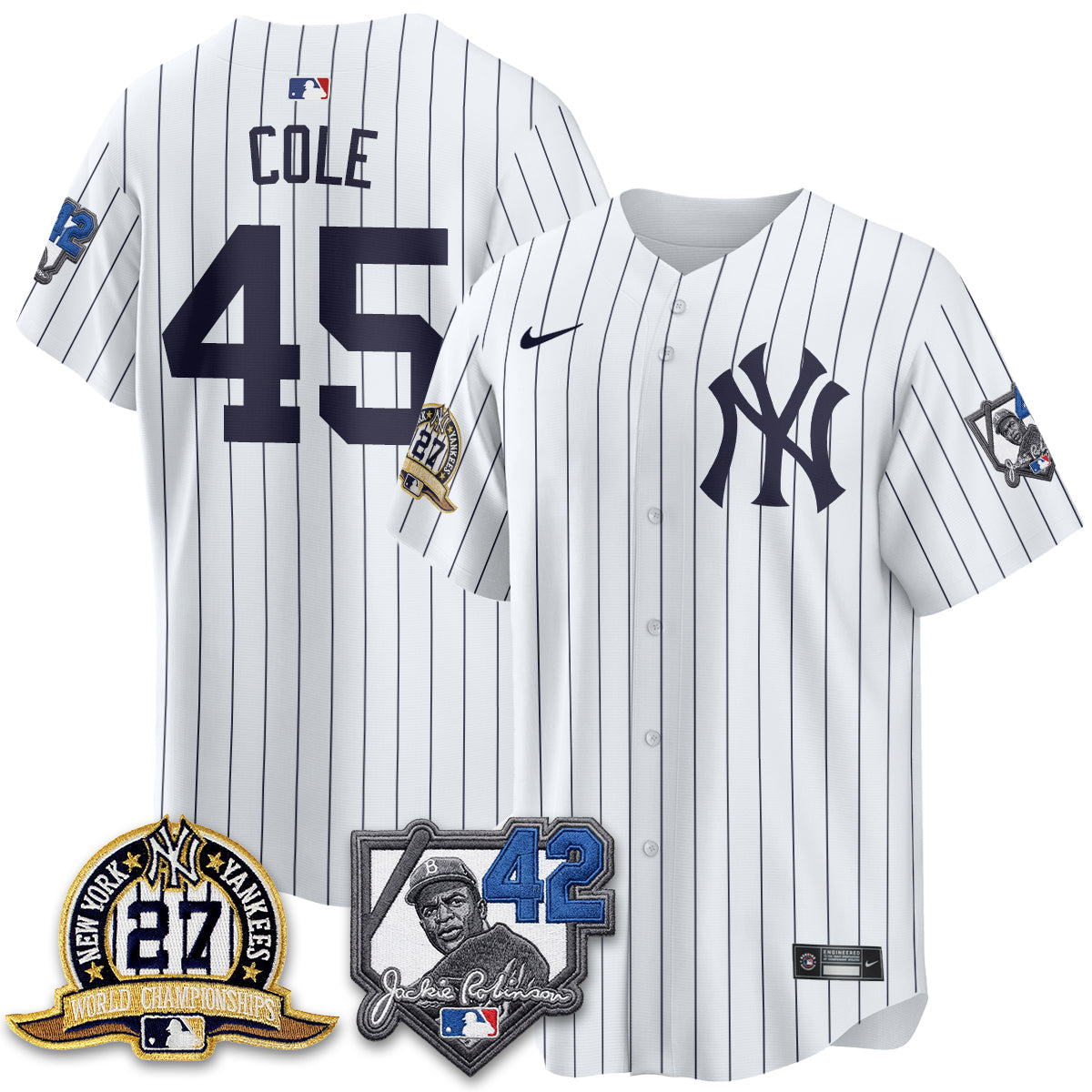 NYY 2026 Jackie Robinson Day Vapor Limited Jersey - Stitched-NQD