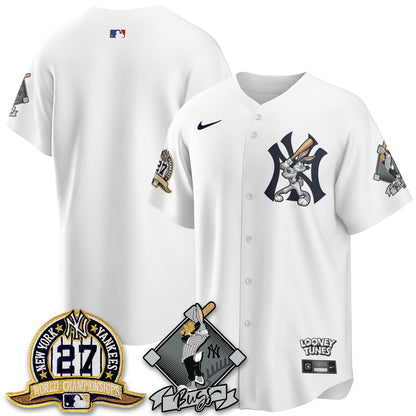 New York Yankees Bunny Vapor Limited Jersey V2- Stitched