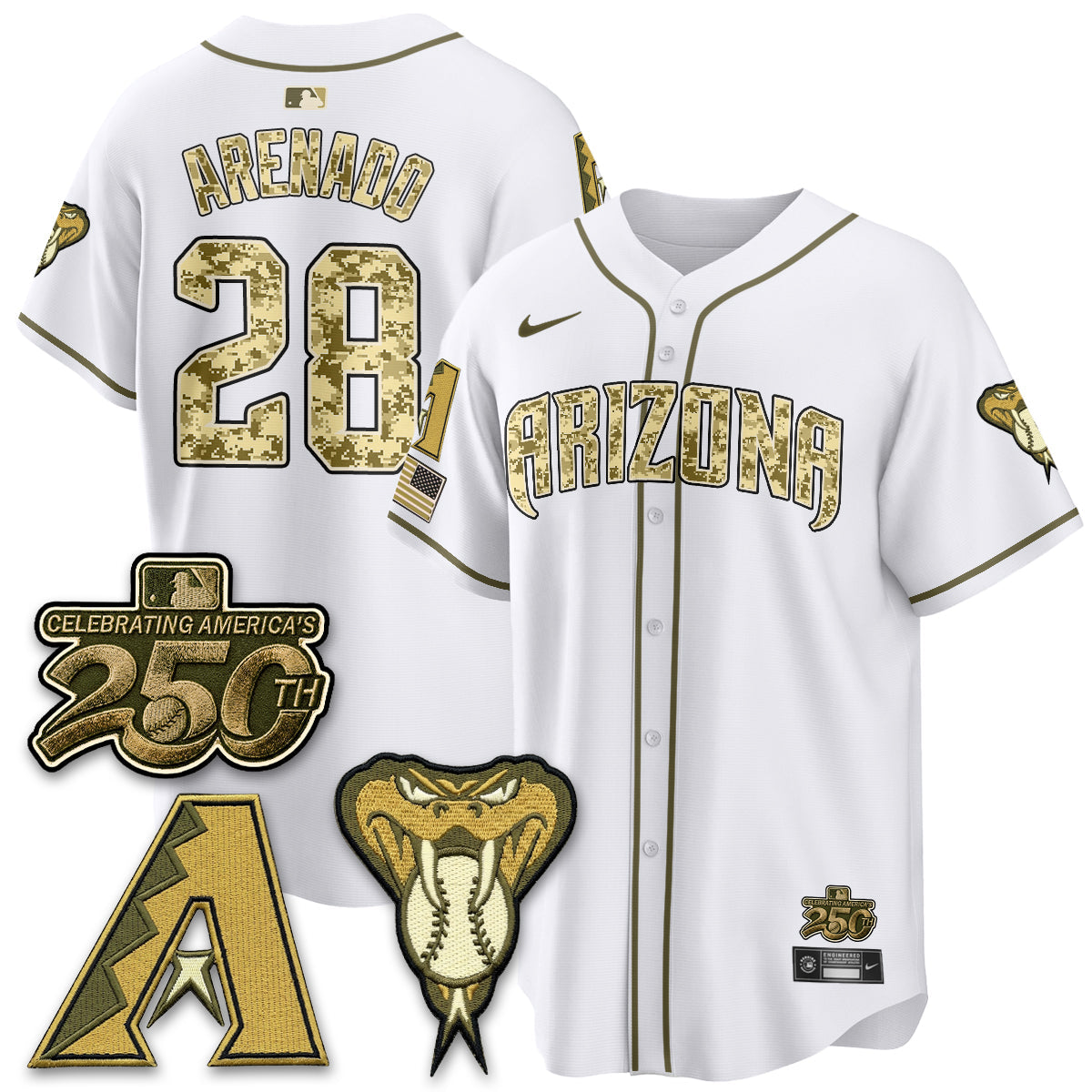 ARI Salute to Service 2026 Vapor Premier Limited Jersey - Stitched-NQD
