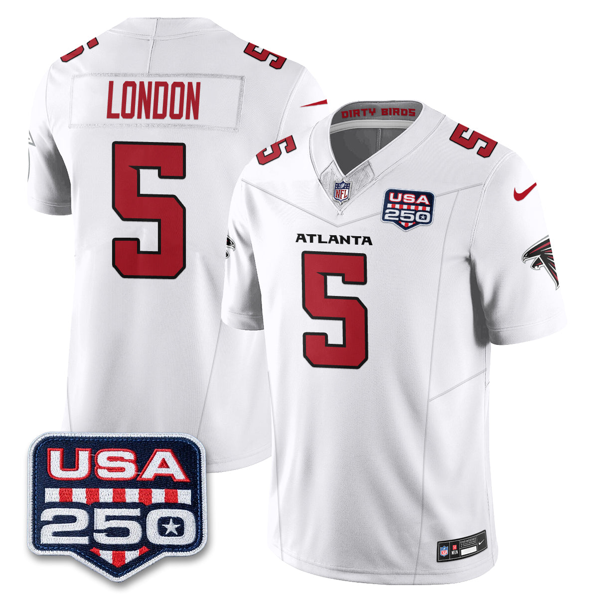 ATL 2026 Season Premier Vapor Jersey - Stitched-NQD