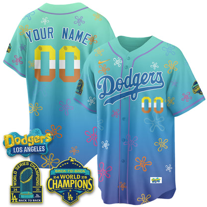 Los Angeles Dodgers x SBSP Vapor Custom Jersey - Stitched