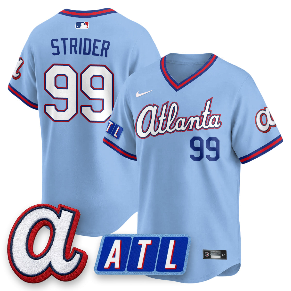 ATL 2026 New Era City Connect Vapor Limited Jersey - Stitched-NQD