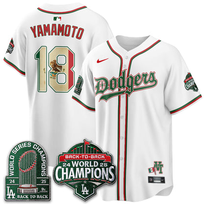 LAD x Mexico Style Vapor Jersey - Stitched-NQD