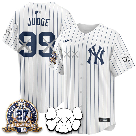 NYY x KAWS Edition Vapor Jersey - Stitched-NHM