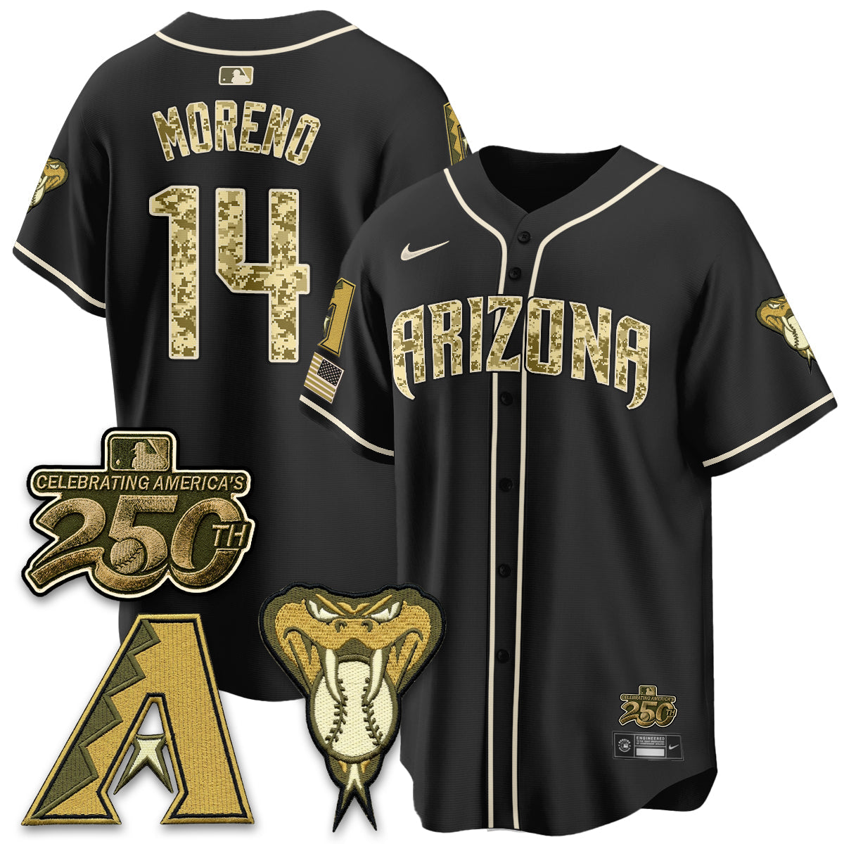 ARI Salute to Service 2026 Vapor Premier Limited Jersey - Stitched-NQD