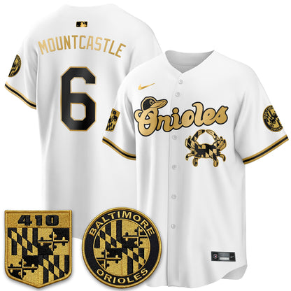 Baltimore Orioles Maryland Flag Vapor Limited Jersey - Stitched