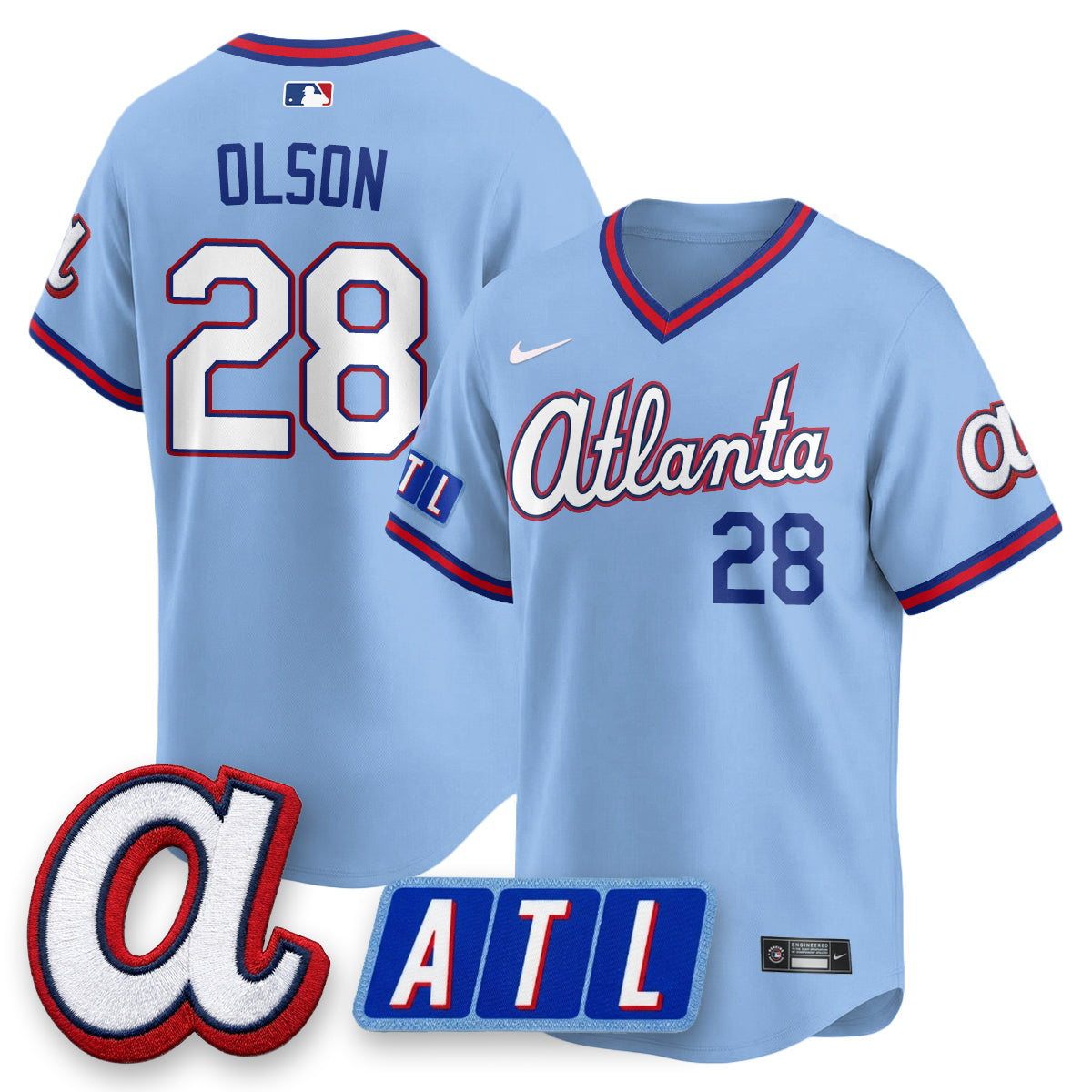 ATL 2026 New Era City Connect Vapor Limited Jersey - Stitched-NQD