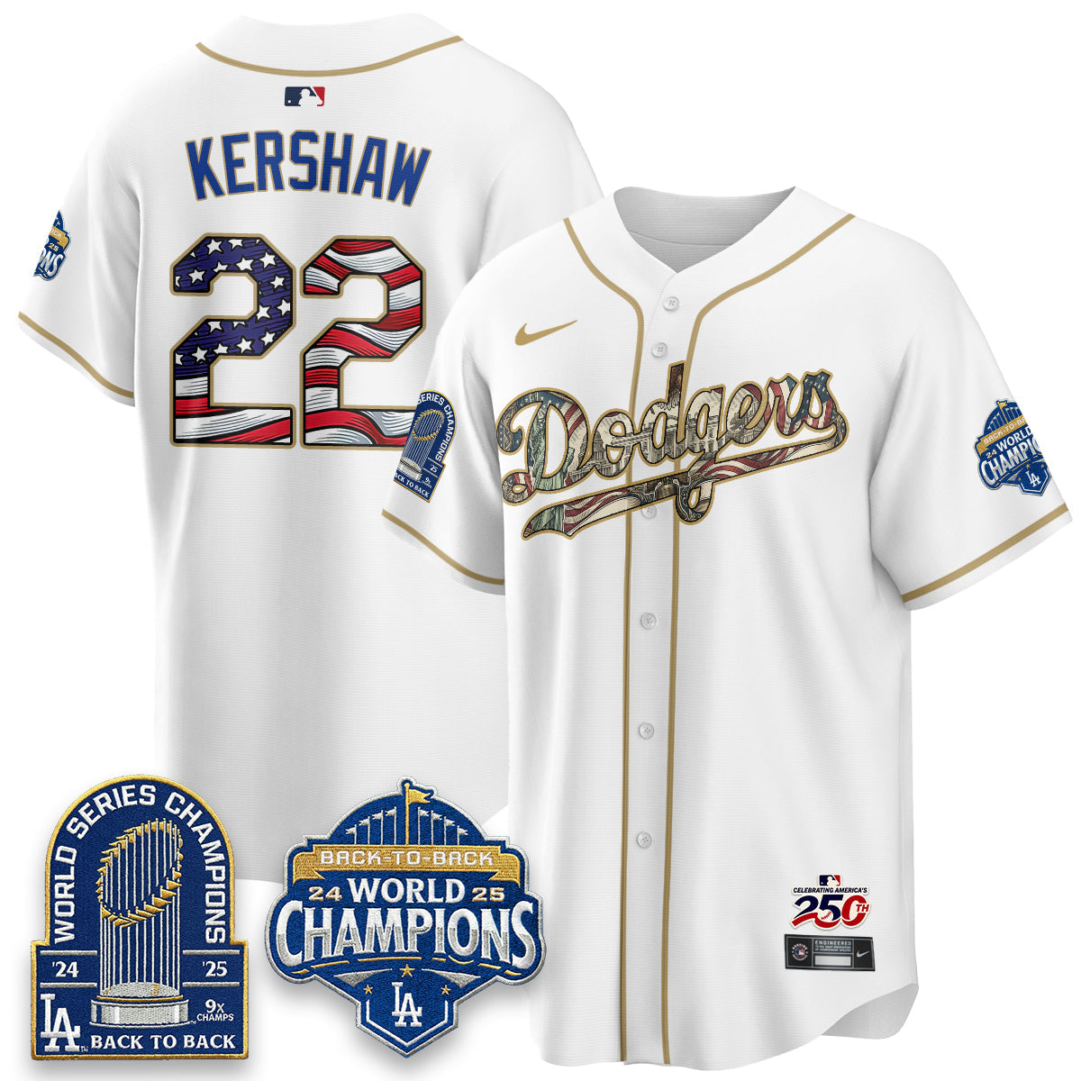 LAD 2026 Independence Day USA Vapor Limited Jersey - Stitched-NQD