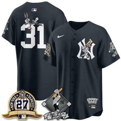 New York Yankees Bunny Vapor Limited Jersey V2- Stitched