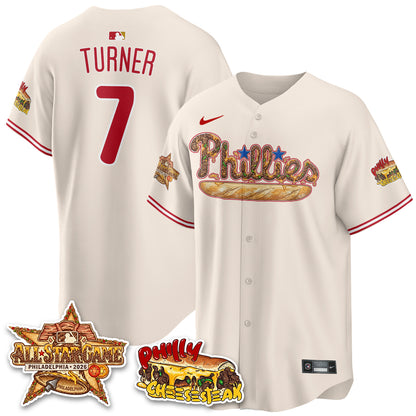 Philadelphia Phillies Cheesesteak Edition Vapor Limited Jersey - Stitched