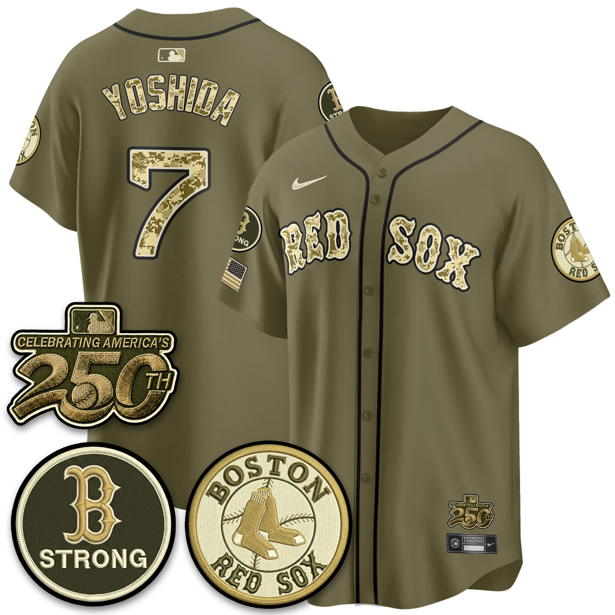 BOS 2026 Armed Forces Day Jersey V2 - Stitched-NQD