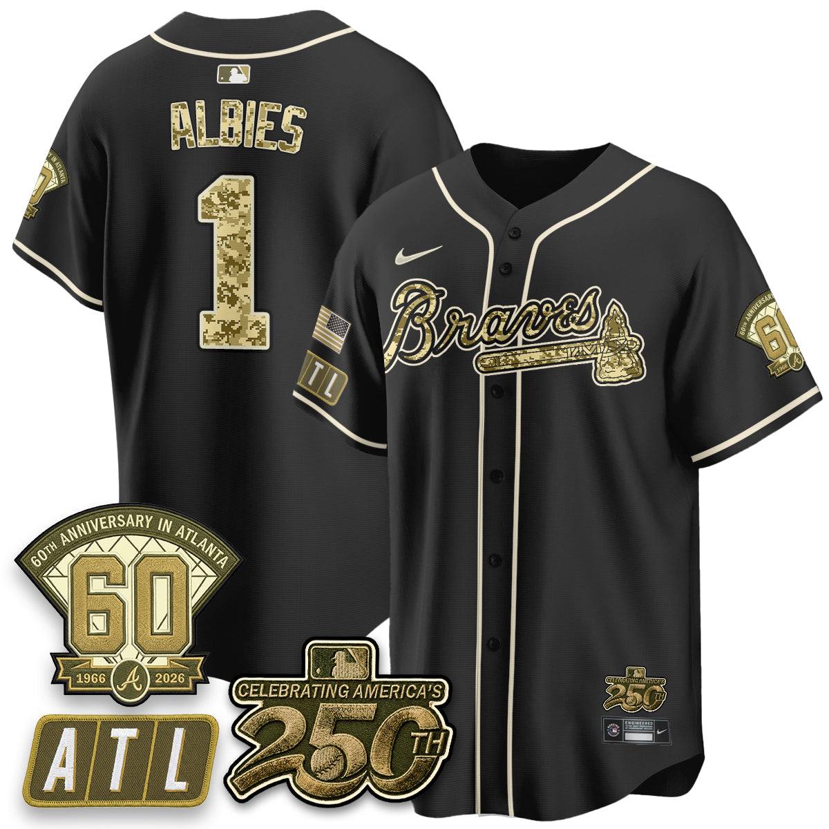 ATL Salute to Service 2026 Vapor Limited Jersey - All Stitched