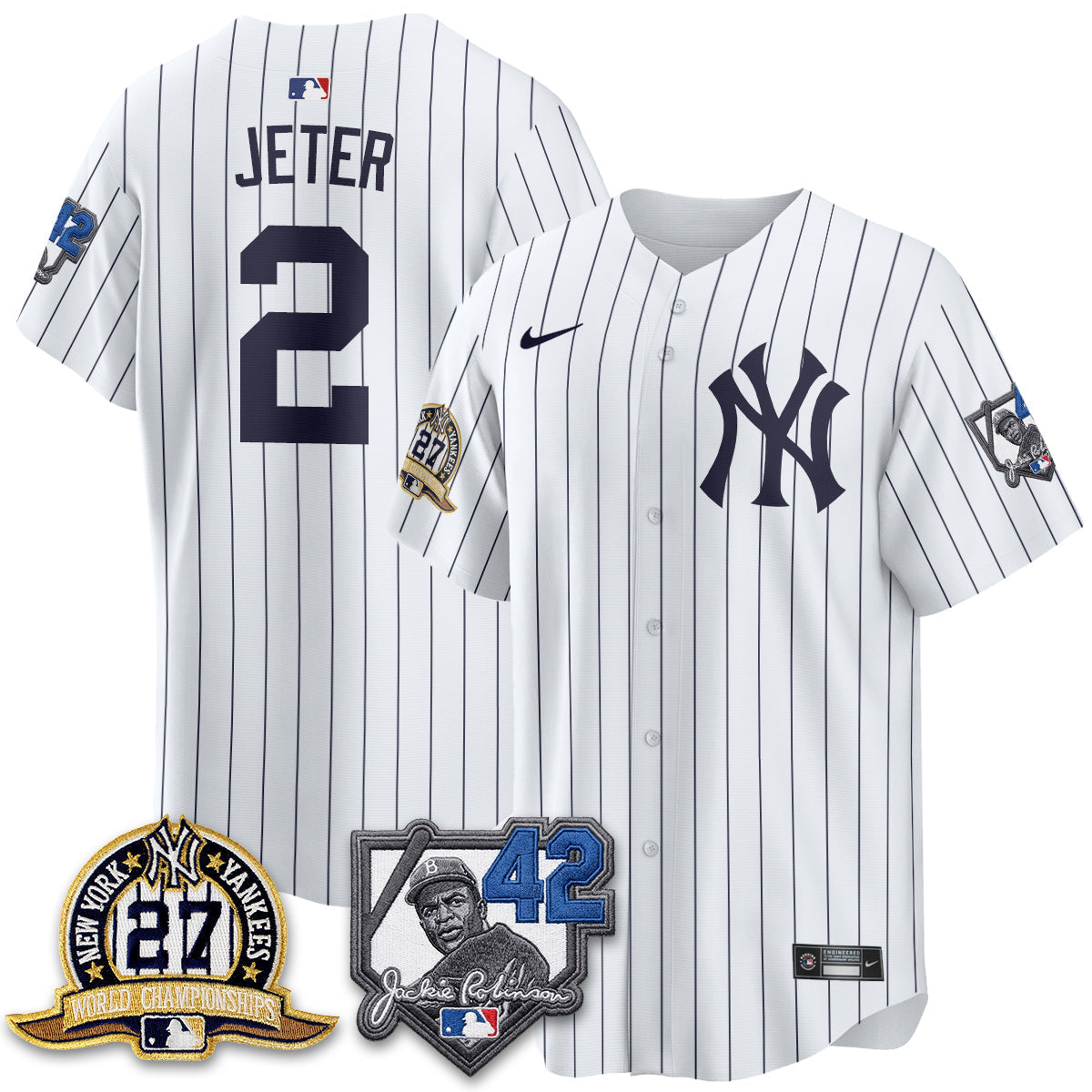 NYY 2026 Jackie Robinson Day Vapor Limited Jersey - Stitched-NQD