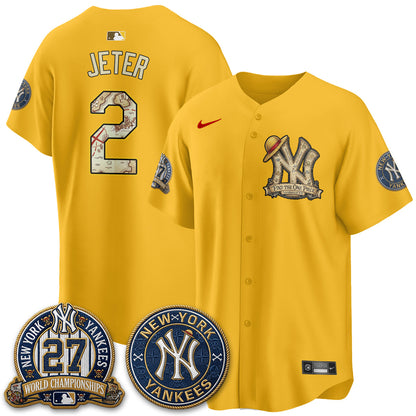 NYY x OP Japanese Cartoon Limited Jersey -  Stitched-NQD