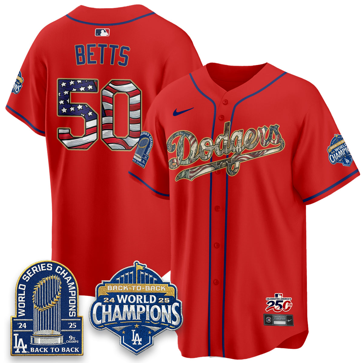 LAD 2026 Independence Day USA Vapor Limited Jersey - Stitched-NQD