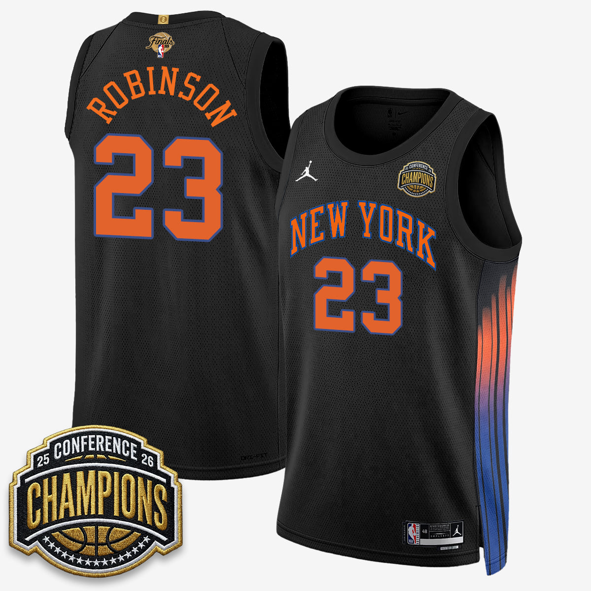New York Knicks 2026 NBA Finals City Edition Jersey V3- Stitched