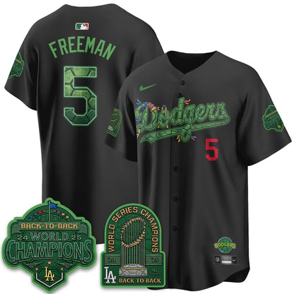 LAD x TMNT 2026 Vapor Jersey - Stitched-NQD