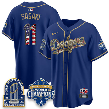 LAD 2026 Independence Day USA Vapor Limited Jersey - Stitched-NQD