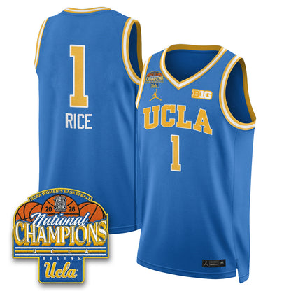 UCLA Women's Basketball National Champion 2026 Limited Jersey -  Stitched-NQD
