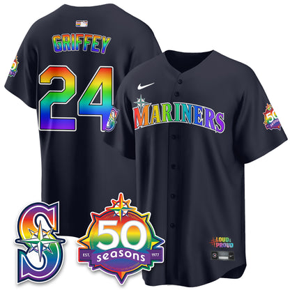 SEA Happy Pride Month Vapor Jersey - Stitched