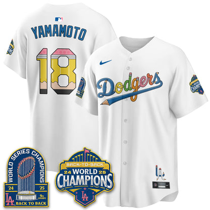 LAD x Back to School Style Vapor Jersey - Stitched-NQD
