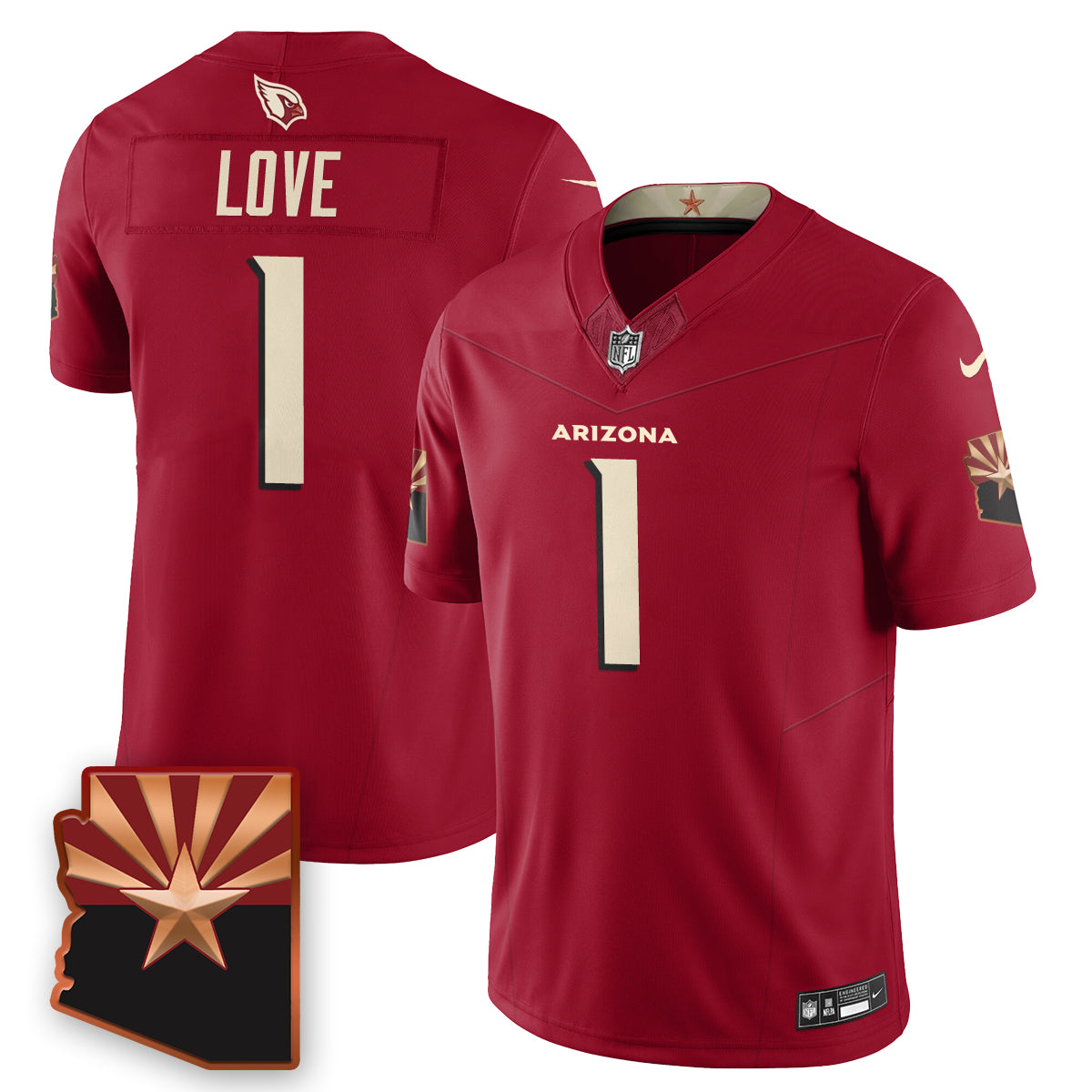 ARI 2026 NFL Draft Jersey - Stitched-NQD