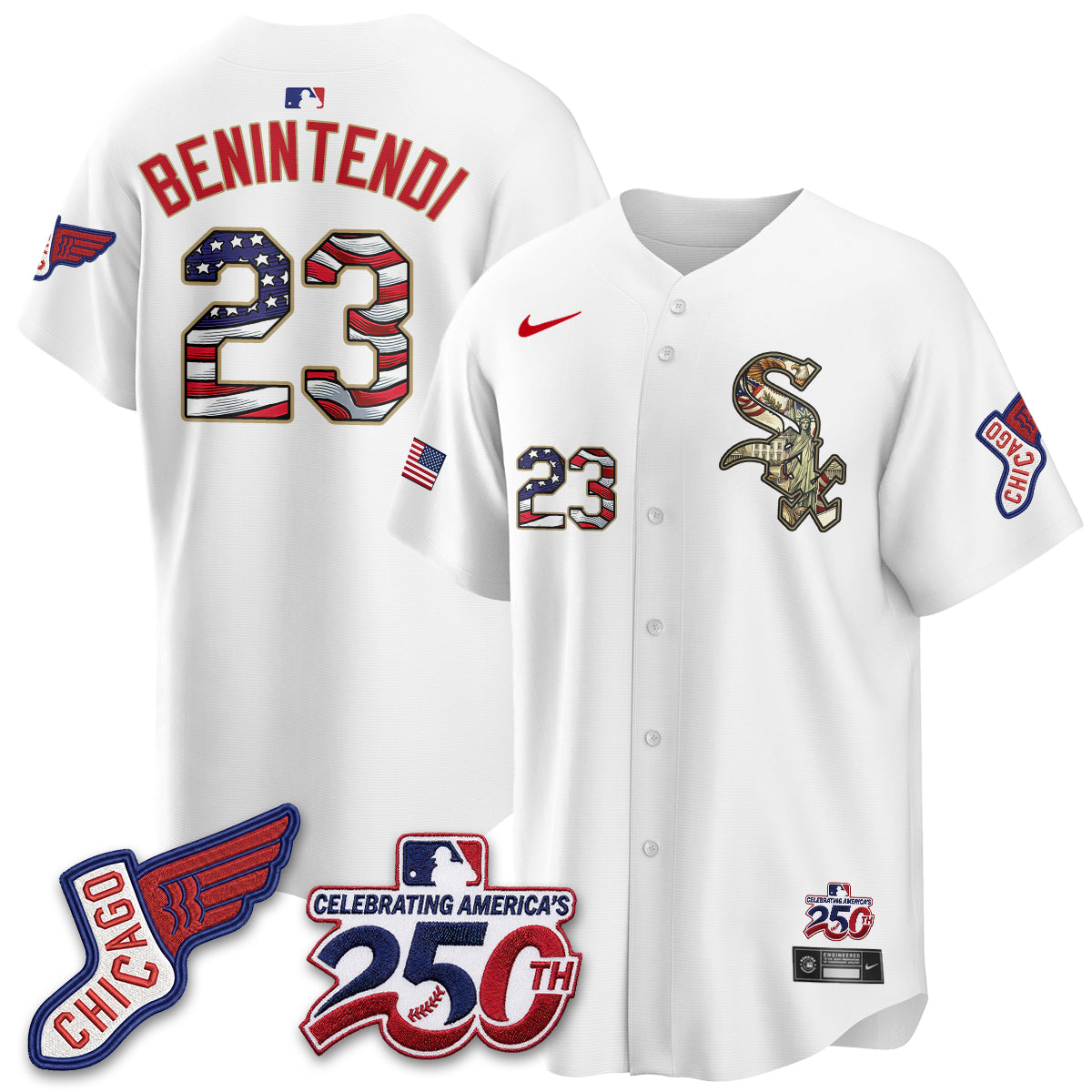 CWS 2026 Independence Day USA Vapor Jersey - Stitched-NQD