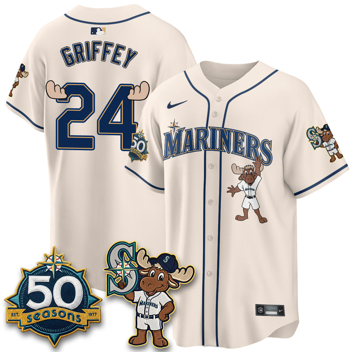SEA Mascot Jersey - All Stitched