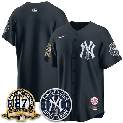NYY Happy Father's Day 2026 Jersey - Stitched