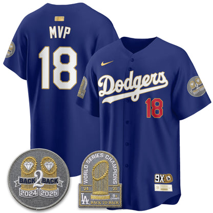 LAD Vapor Limited Jersey - Back to Back Champion - All Stitched