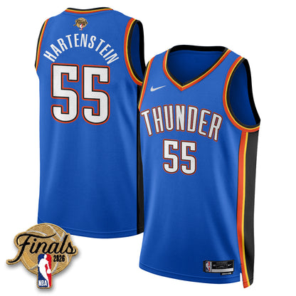 OKC 2026 NBA Western Conference Champions Vapor Jersey V2- Stitched-NQD