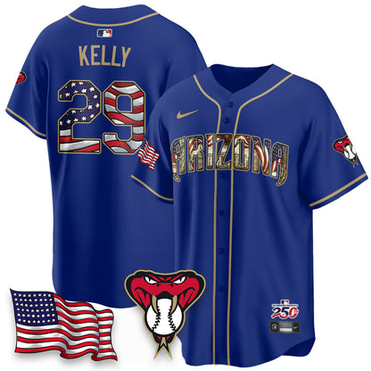 ARI 2026 Independence Day USA Vapor Limited Jersey - Stitched-NQD