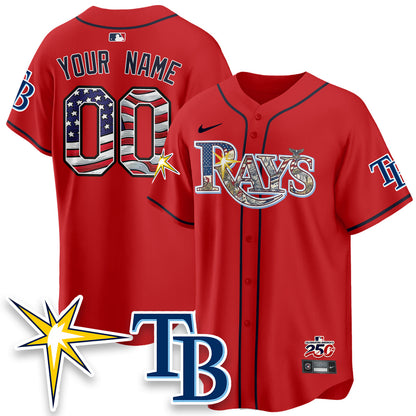 TB Independence Day USA 2026 Vapor Limited Custom Jersey - Stitched-NQD