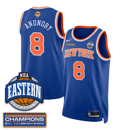 NYK 2026 NBA Eastern Conference Champions Vapor Jersey - Stitched-NQD