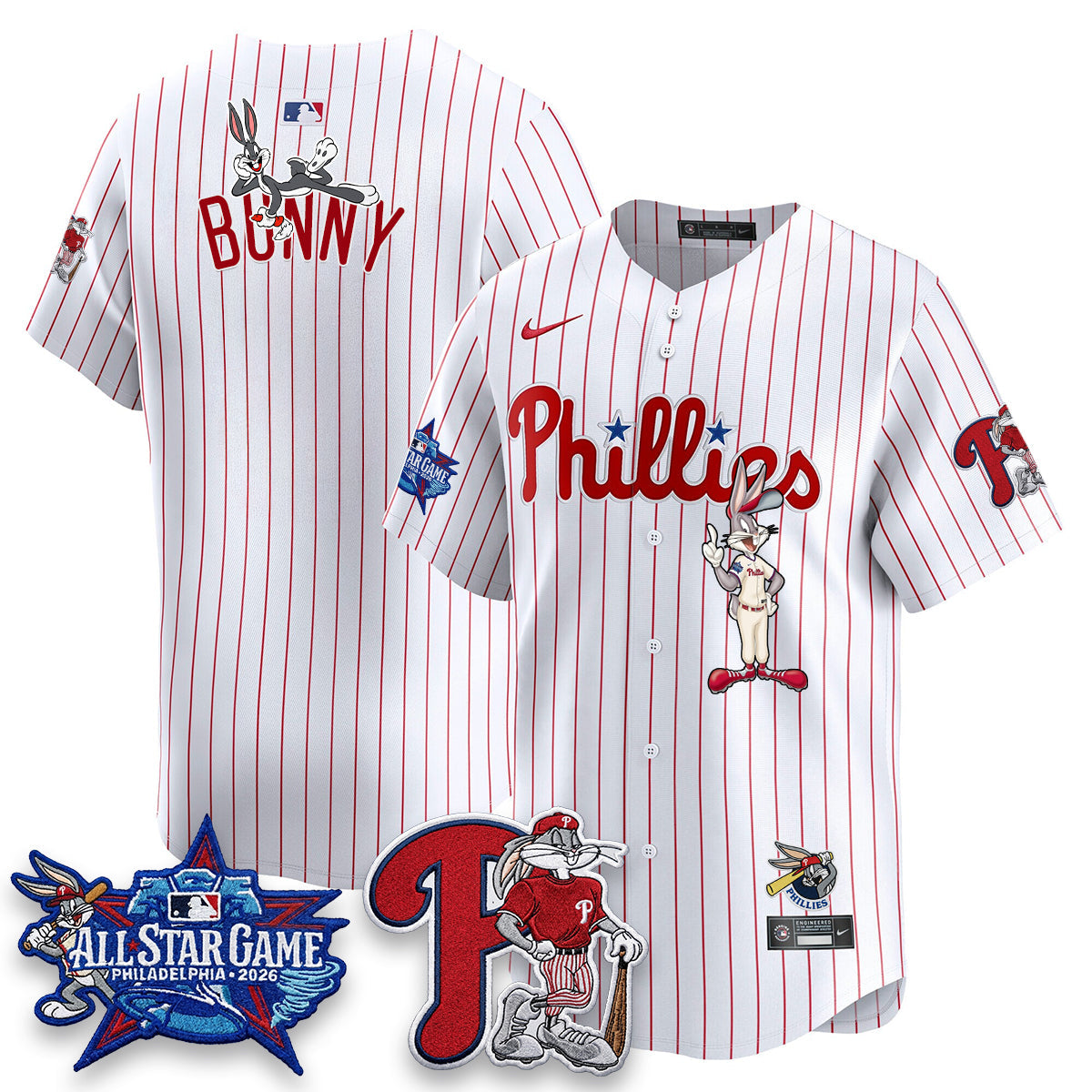 PHI x Bunny Vapor Premier Limited Jersey - Stitched-NQD