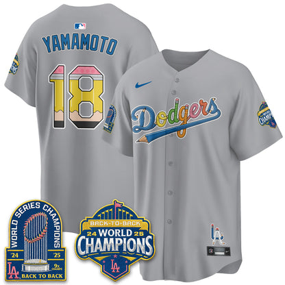 LAD x Back to School Style Vapor Jersey - Stitched-NQD