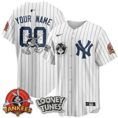 New York Yankees x Bunny Vapor Limited Custom Jersey V3- Printed