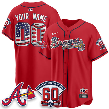 ATL 2026 Independence Day USA Vapor Limited Custom Jersey - Stitched-NQD