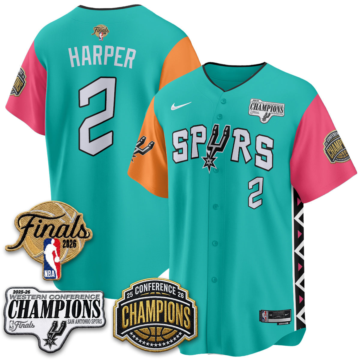 SAS 2026 Basketball Finals Vapor Jersey - Stitched-NQD