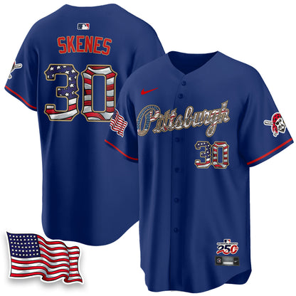 PIT 2026 Independence Day USA Vapor Limited Jersey - Stitched-NQD