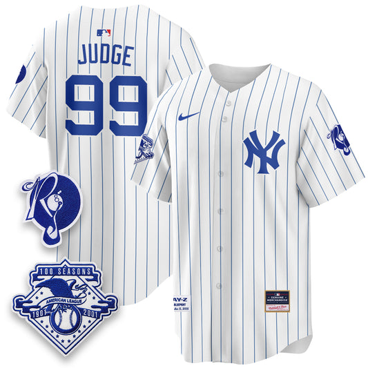 NYY x Jay Z Edition Vapor Black Jersey - Stitched-NHM