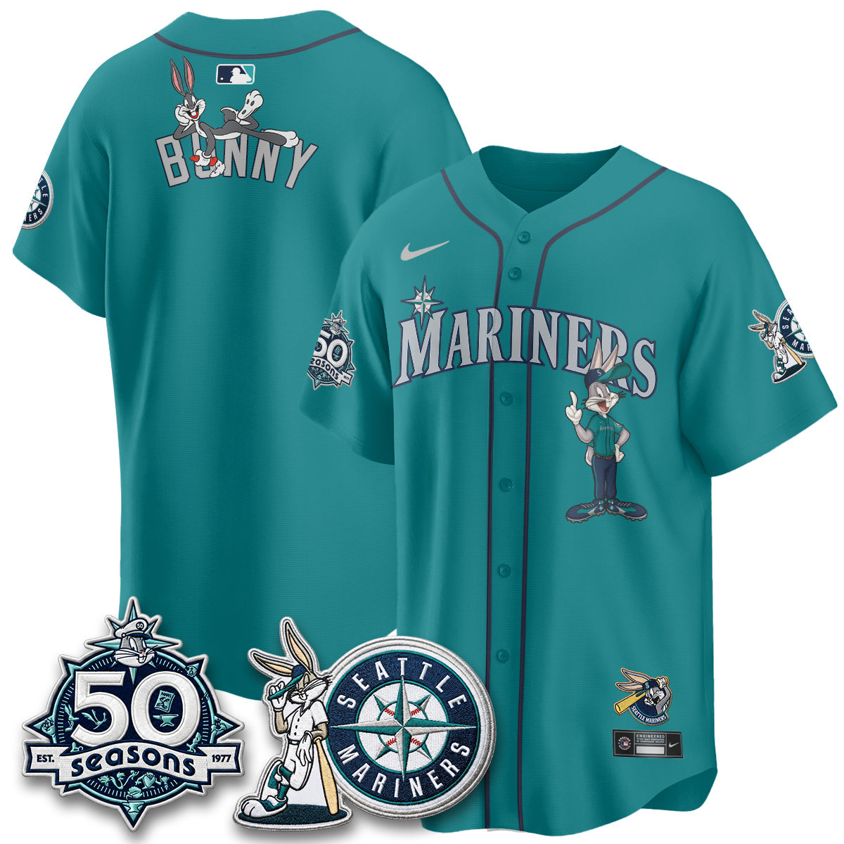 SEA x Bunny Vapor Premier Limited Jersey - Stitched-NQD