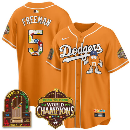 Los Angeles Dodgers x m&m Vapor Jersey - Stitched