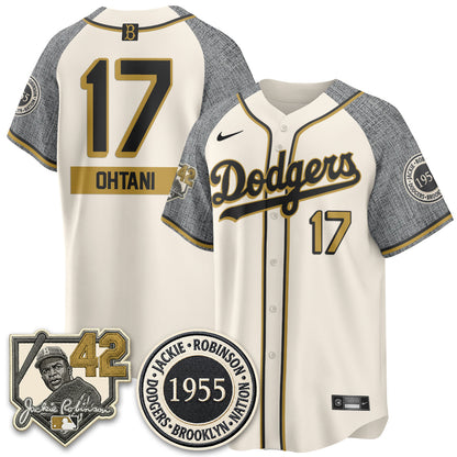 LAD 2026 New Era Jackie Robinson Vapor Limited Jersey -  All Stitched-NQD