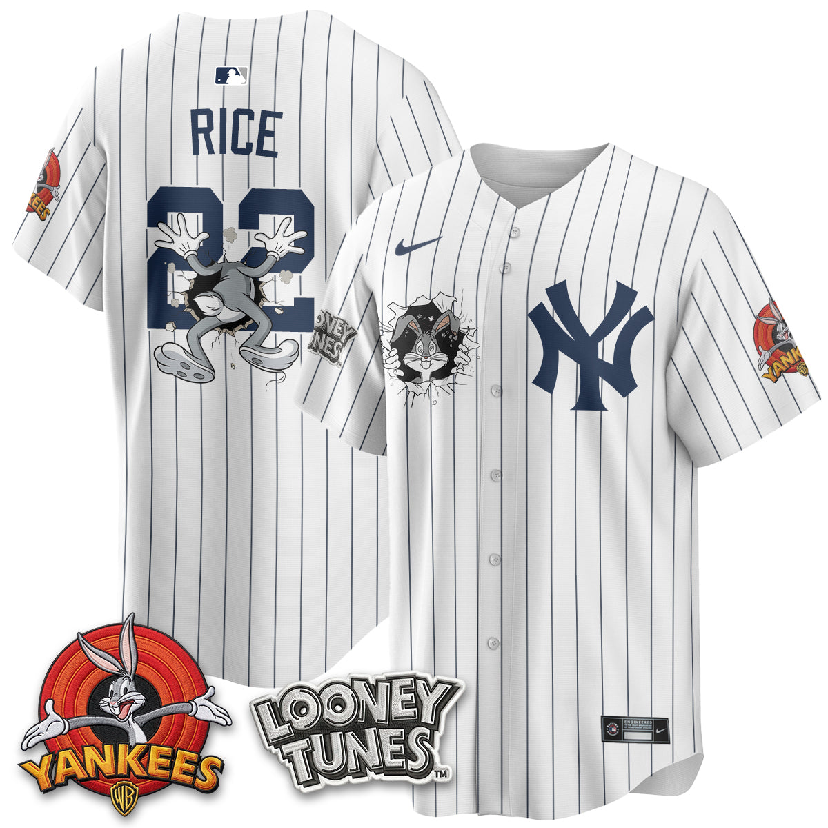 New York Yankees x Bunny Vapor Limited Jersey V3- Printed-NHM