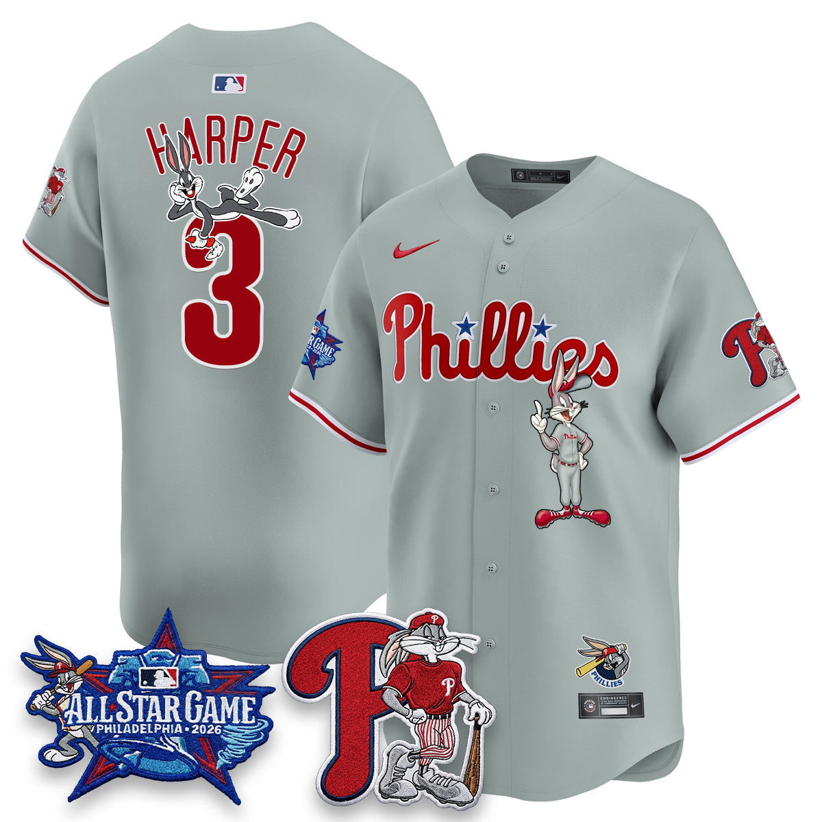 PHI x Bunny Vapor Premier Limited Jersey - Stitched-NQD