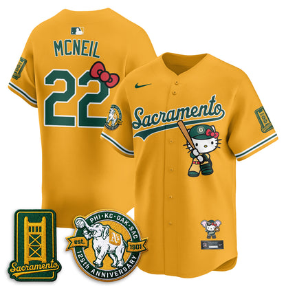 OAK x Meow KT 2026 Vapor Limited Jersey - Stitched