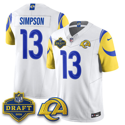 LAR 2026 NFL Draft Jersey - Stitched-NQD
